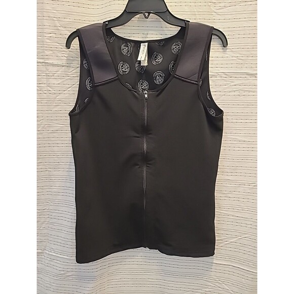 FAJATE Men's Slimming Body Shaper Vest SNAP/ZIP UP Tummy Control Tank Large - Picture 1 of 9